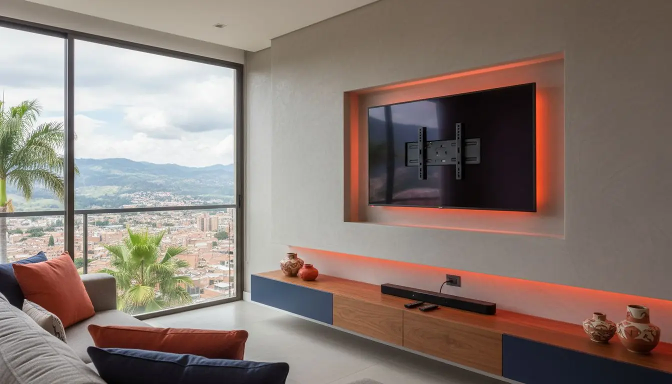 Soportes para TV en Medellín: cómo elegir y fijar una pantalla plana