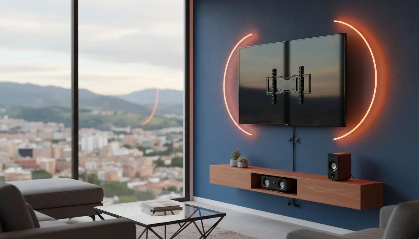 Optimiza tu entretenimiento con un montaje seguro y estético